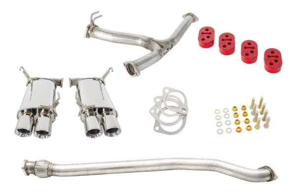GrimmSpeed Catback Exhaust System, Un-Resonated - 2011-2021 WRX / STI (Sedan Only)