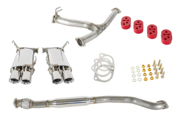GrimmSpeed Catback Exhaust System, Resonated - 2011-2021 WRX / STI (Sedan Only)