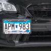 Grimmspeed License Plate Relocation Kit - 18+ WRX/STI/Crosstrek, 13+ BRZ/FRS/86, 17+ Impreza (NON-Turbo), 10-19 Legacy/Outback - Image 2