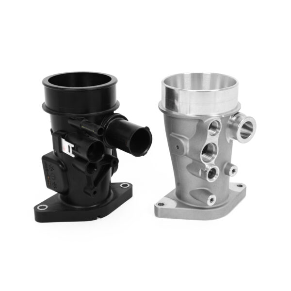 GrimmSpeed V2 Cast Aluminum Turbo Inlet - 2015-2021 WRX - Image 3