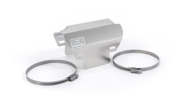 GrimmSpeed V2 GESI Catted J-Pipe Heat Shield - 2015-2021 WRX - Image 2