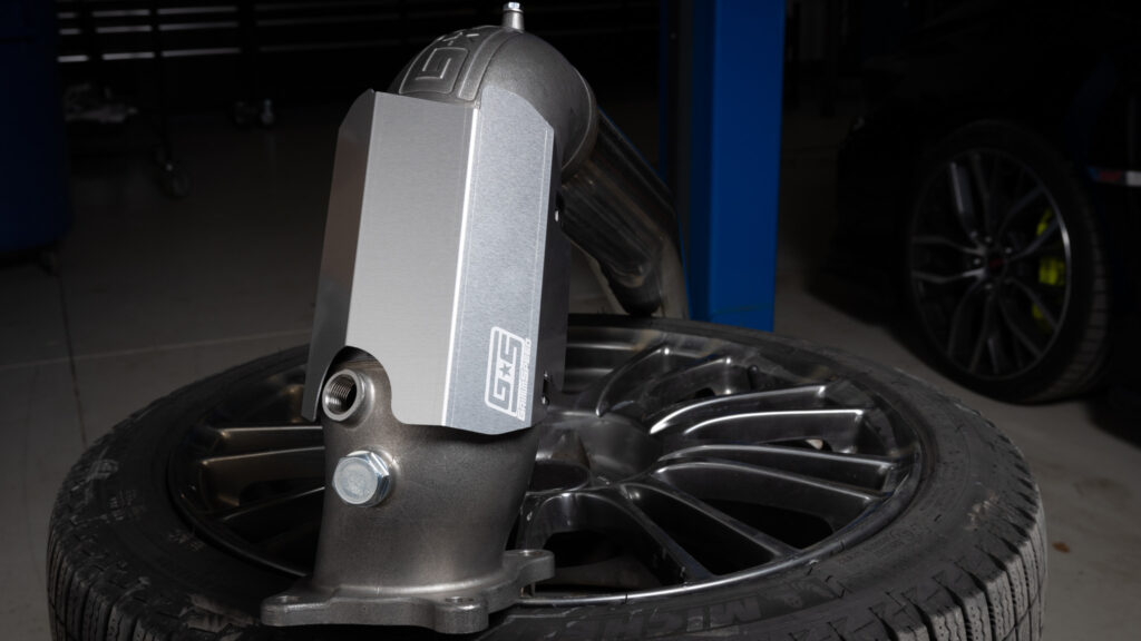 GrimmSpeed V2 GESI Catted JPipe Heat Shield 20152021 WRX JM