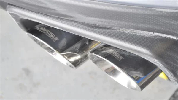 Corsa Cat Back Exhaust, Polished Quad 3.5in Tips *Sport* - 2015-2021 WRX / STI - Image 2
