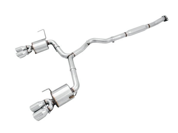AWE Tuning Touring Edition Exhaust - 102mm Tips - 2015-2021 WRX