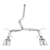 AWE Tuning Track Edition Exhaust - 102mm Tips - 2015-2021 WRX/STI / 2011-2014 WRX (Sedan Only) - Image 3