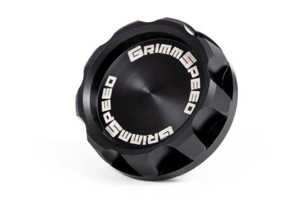 GrimmSpeed Subaru All EJ/FA Engines Cool Touch Version 2 Delrin Black Oil Cap