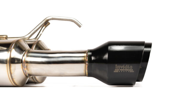 Invidia Gemini/R400 Single Layer Quad Black Tip Cat-Back Exhaust - 2015-2021 WRX / STI - Image 2