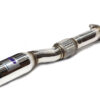 Invidia  N1 Twin Outlet Single Layer Tip Titanium Cat-Back Exhaust - 2015-2021 WRX / STI - Image 4