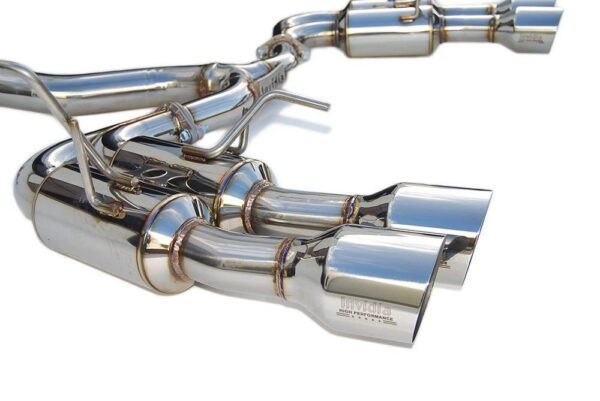 Invidia Gemini/R400 Single Layer Quad Stainless Steel Tip Cat-Back Exhaust - 2015-2021 WRX / STI - Image 2