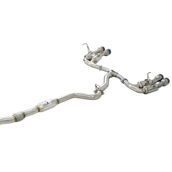 Invidia Gemini/R400 Single Layer Quad Titanium Tip Cat-Back Exhaust - 2015-2021 WRX / STI - Image 6