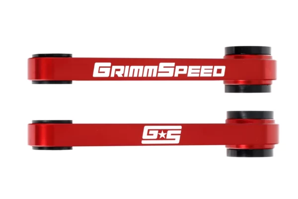 GrimmSpeed Race Pitch Stop Mount (95A Bushings) - Red - Image 3
