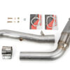 GrimmSpeed Version 2 GESI Catted Downpipe - 08-14 WRX / 08-15 STI / 05-09 LGT/OBXT