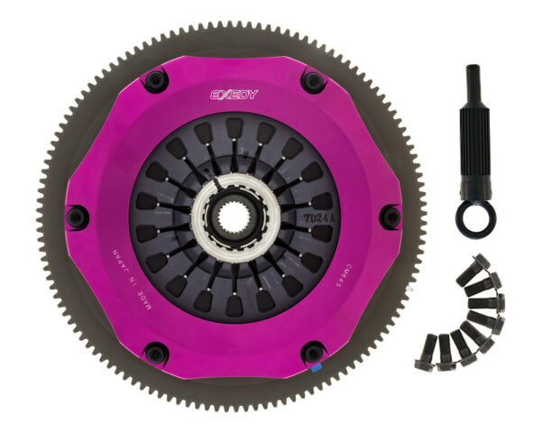 Exedy Stage 4 Hyper Twin Organic Clutch Kit - 04-21 STI / 07-09 Spec B LGT - Image 4