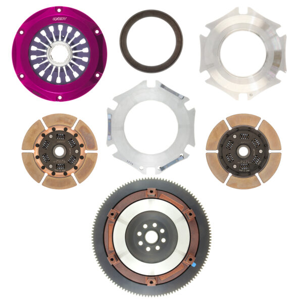 Exedy Stage 4 Hyper Twin Cerametallic Clutch Kit - 04-21 STI / 07-09 Spec B LGT - Image 2