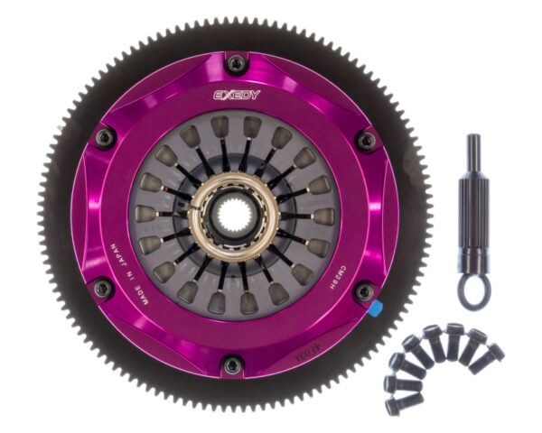 Exedy Stage 4 Heavy Duty Hyper Twin Cerametallic Clutch Kit - 04-21 STI / 07-09 Spec B LGT - Image 4