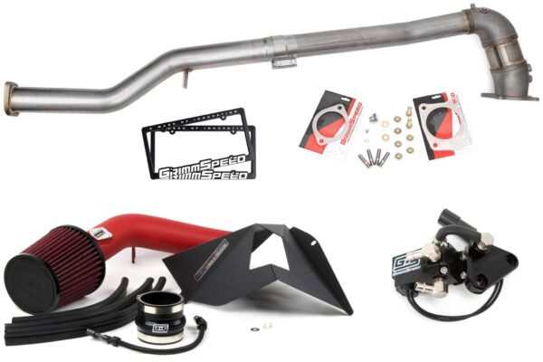GrimmSpeed Stage 2 Power Package (Red Intake) - 15-21 WRX