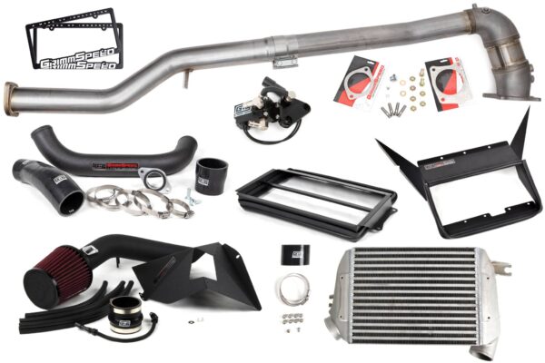 GrimmSpeed Stage 3 Power Package (Black Intake & Charge Pipe) - 15-21 WRX