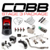 Cobb Stage 3 Power Package (Black Intake) - 2011-2014 STI (Sedan Only)