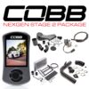 Cobb Stage 2 Redline Carbon Fiber Power Package (Silver TMIC) - 2015-2021 WRX