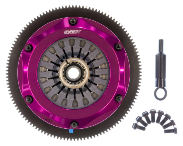 Exedy Stage 4 Hyper Twin Cerametallic Clutch Kit - 04-21 STI / 07-09 Spec B LGT - Image 4