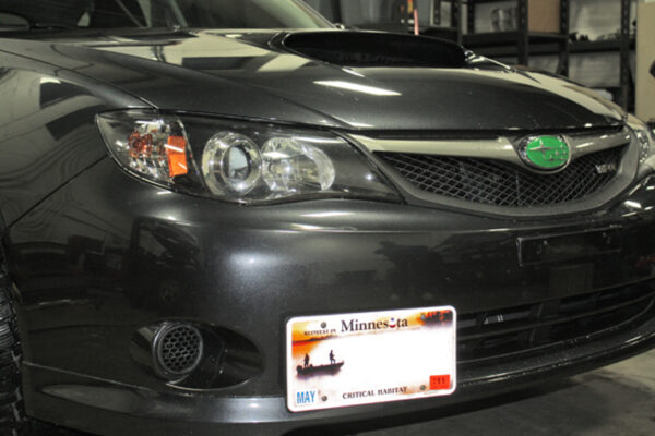 Grimmspeed License Plate Relocation Kit - 08-14 WRX/STI / 05-09 LGT / 08-11 Impreza - Image 4