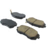 StopTech PosiQuiet Brake Pad Set Front - 08-10 WRX / 04-10 FXT / 05-09 OBXT