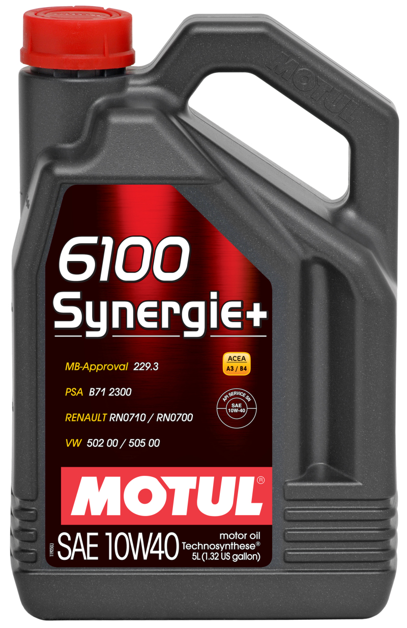 Motul 5L Technosynthese Engine Oil 6100 SYNERGIE+ 10W40