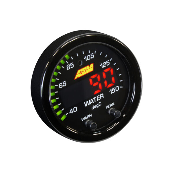 AEM X-Series 100-300F Water Temperature Gauge Kit - Image 2