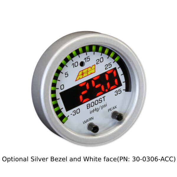 AEM X-Series 35psi Boost Pressure Gauge - Image 8