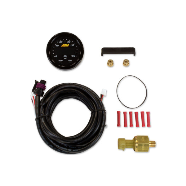 AEM X-Series 0-150 Oil Pressure Gauge - Image 5