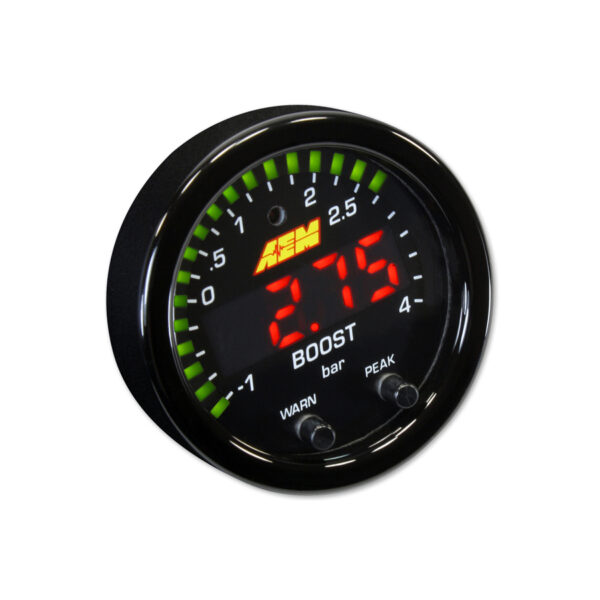 AEM X-Series 60psi Boost Pressure Gauge - Image 2