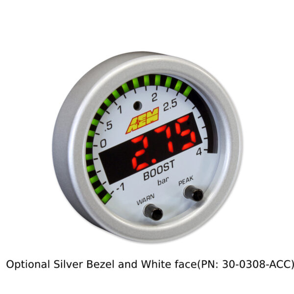 AEM X-Series 60psi Boost Pressure Gauge - Image 9