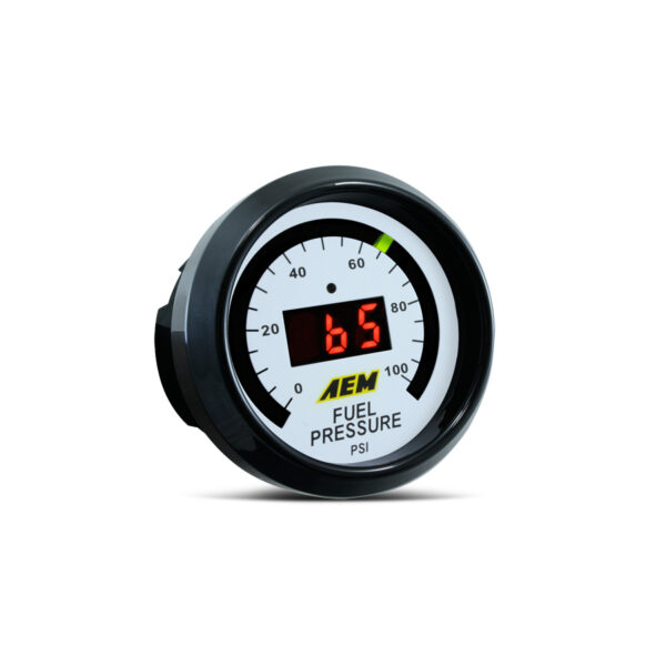 AEM 52mm (0-100psi / 0-150psi Oil or 0-100psi Fuel) Pressure Digital Gauges - Image 3