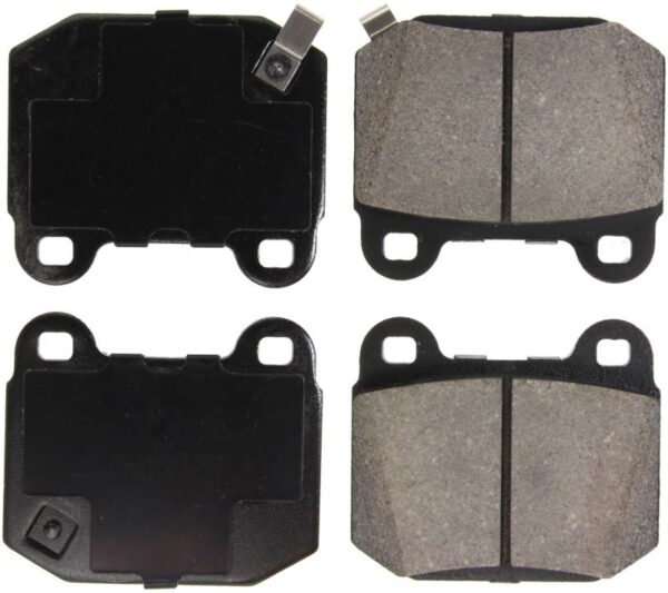 StopTech Sport Brake Pad Set Rear - 04-17 STI / 03-06 EVO - Image 2