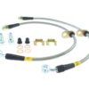 StopTech Stainless Steel Front Brake Lines - 06-07 WRX / 04-07 STI