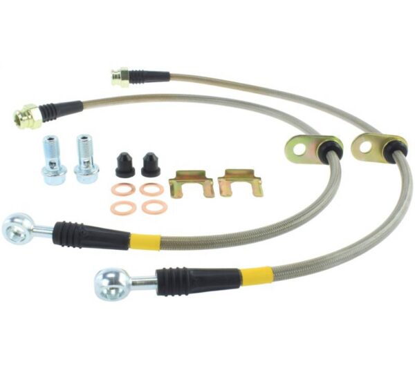 StopTech Stainless Steel Front Brake Lines - 08-21 WRX / 08-17 STI