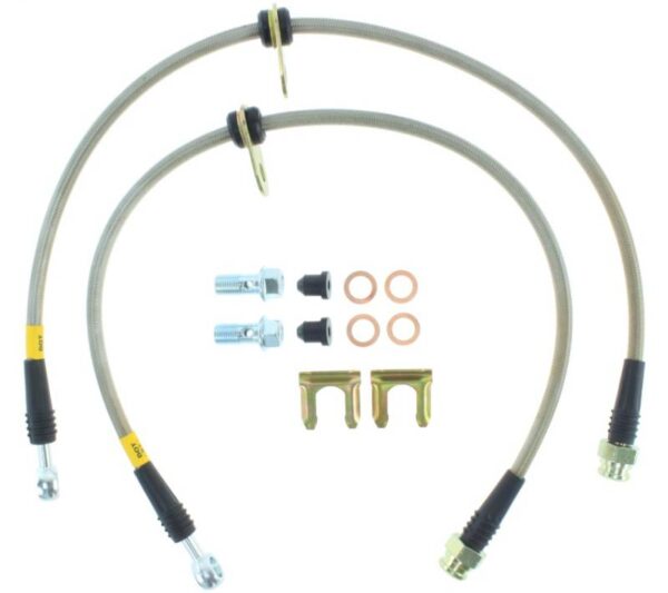 StopTech Stainless Steel Front Brake Lines - 08-21 WRX / 08-17 STI - Image 2