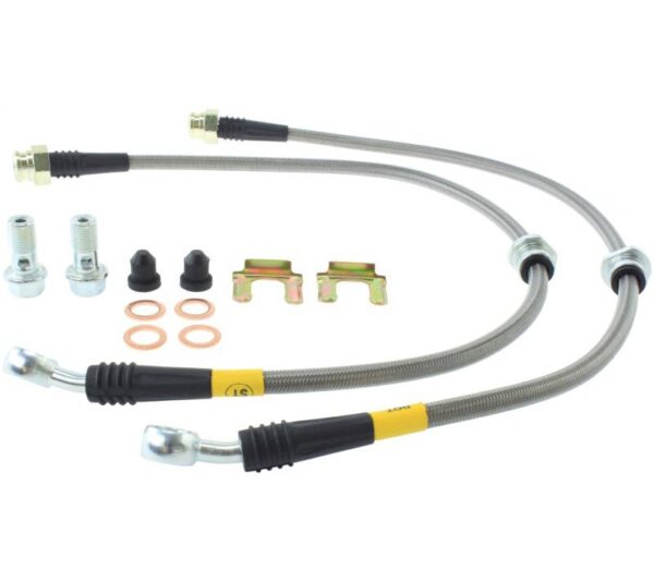 StopTech Stainless Steel Rear Brake Lines - 04-07 STI