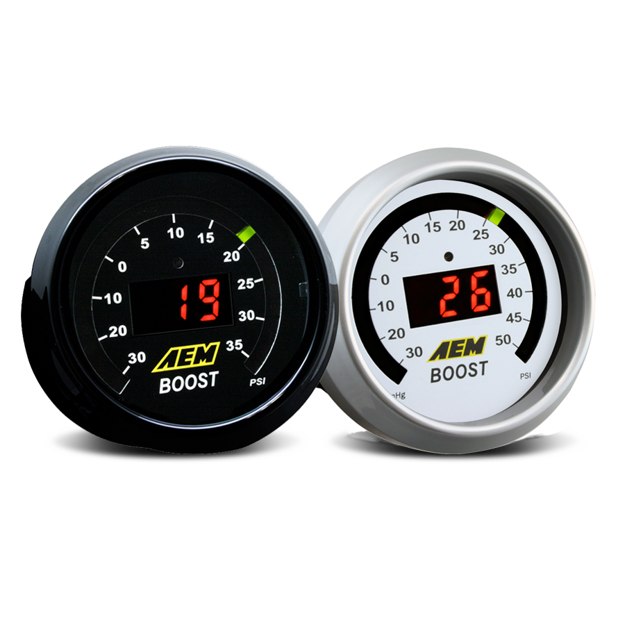 AEM Classic Digital Temperature Gauge Kit