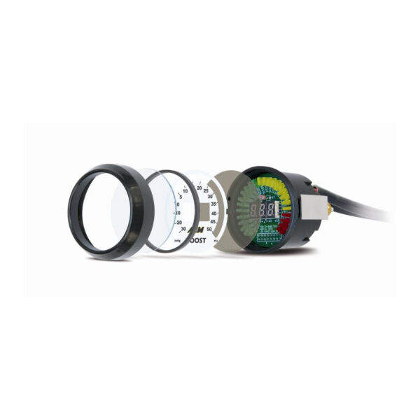 AEM 52mm (Transmission / Oil / Water) Temperature Digital Gauge - Image 5