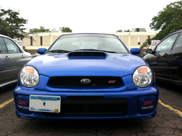 Grimmspeed License Plate Relocation Kit - 02-07 WRX/STI - Image 4
