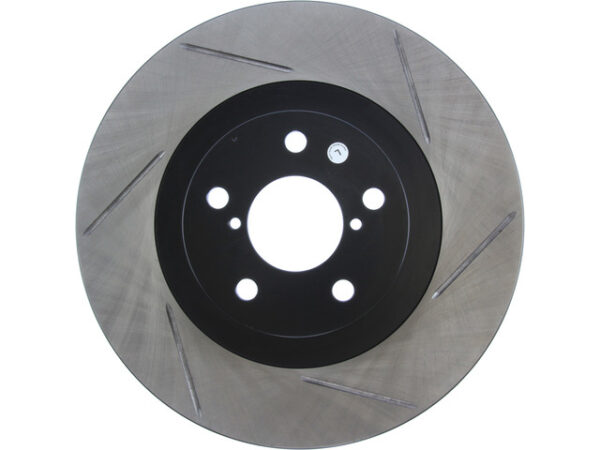 StopTech Power-Slot Slotted Rotor Front Left - 02-08 WRX / 04-08 FXT