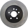 StopTech Power-Slot Slotted Rotor Front Left - 09-14 WRX / 09-13 FXT / 05-09 OBXT