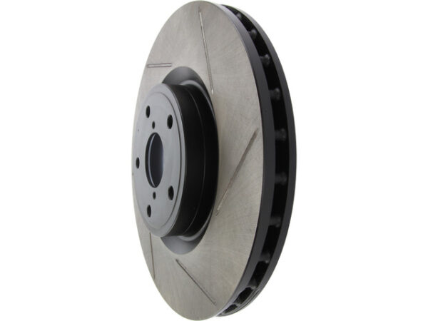 StopTech Power-Slot Slotted Rotor Front Left - 05-17 STI - Image 2