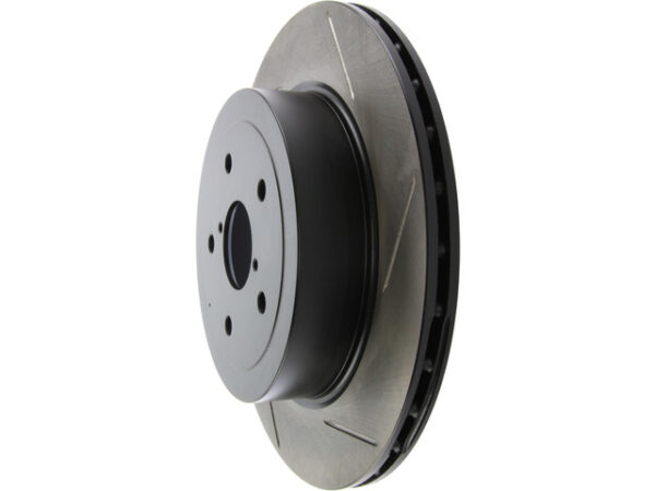 StopTech Power-Slot Slotted Rotor Rear Left - 05-07 STI - Image 2
