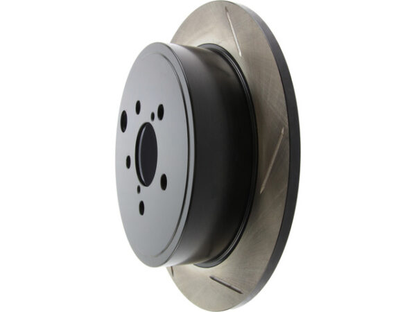 StopTech Power-Slot Slotted Rotor Rear Left - 08-14 WRX / 09-13 FXT / 13-16 FRS/BRZ - Image 2