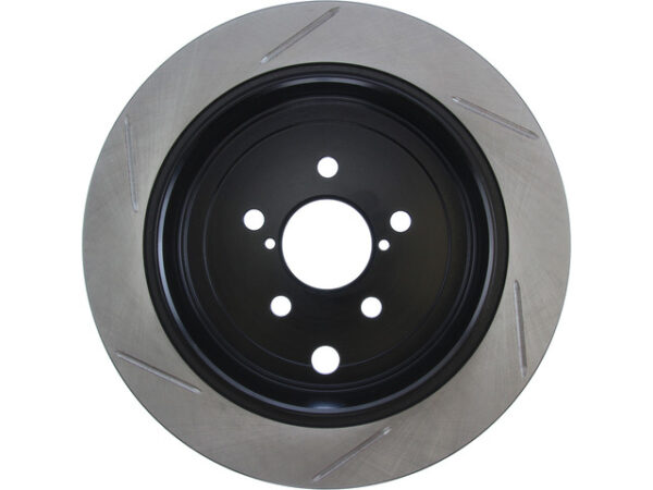 StopTech Power-Slot Slotted Rotor Rear Left - 08-14 WRX / 09-13 FXT / 13-16 FRS/BRZ - Image 4