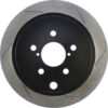 StopTech Power-Slot Slotted Rotor Rear Left - 08-14 WRX / 09-13 FXT / 13-16 FRS/BRZ