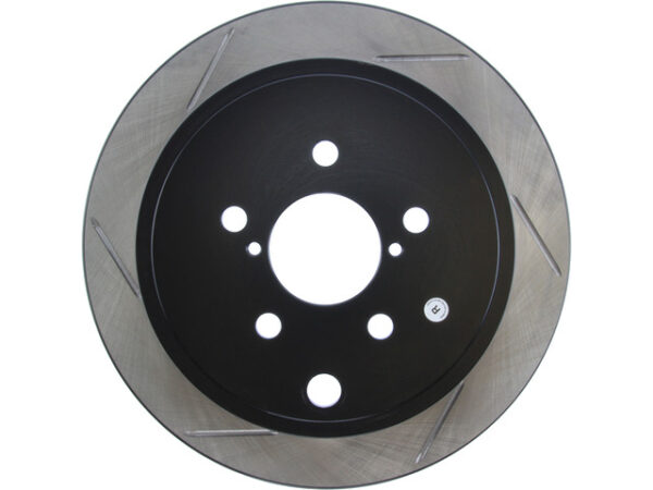StopTech Power-Slot Slotted Rotor Rear Right - 08-14 WRX / 09-13 FXT / 13-16 FRS/BRZ