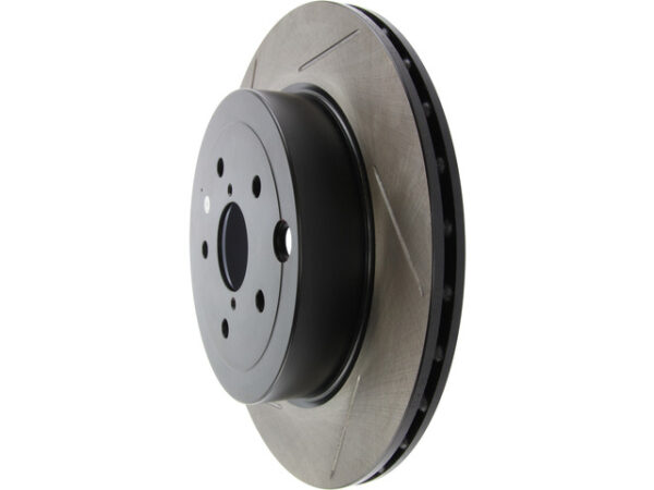 StopTech Power-Slot Slotted Rotor Rear Right - 08-17 STI - Image 2